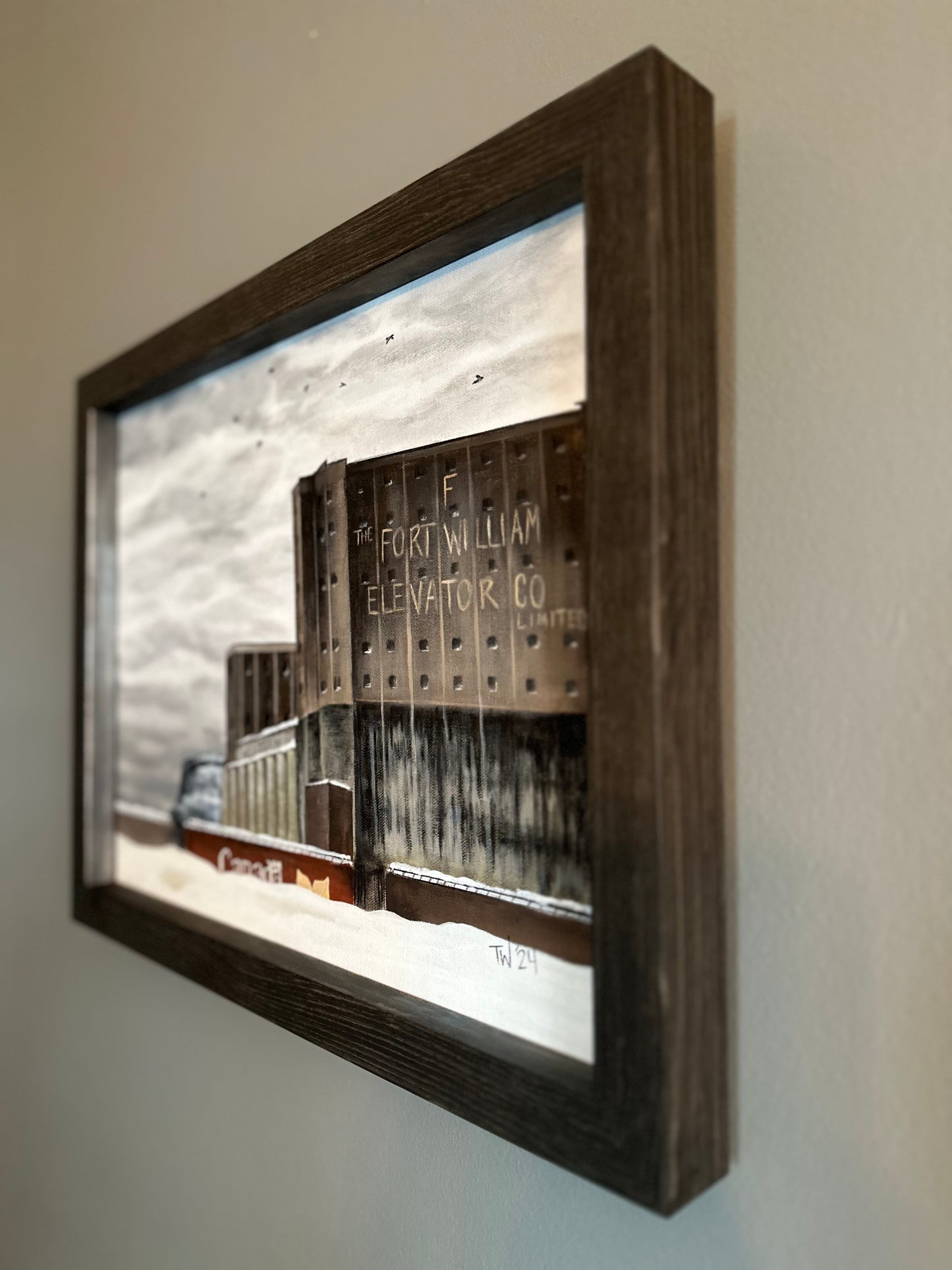 Westfort Proper - Framed Original